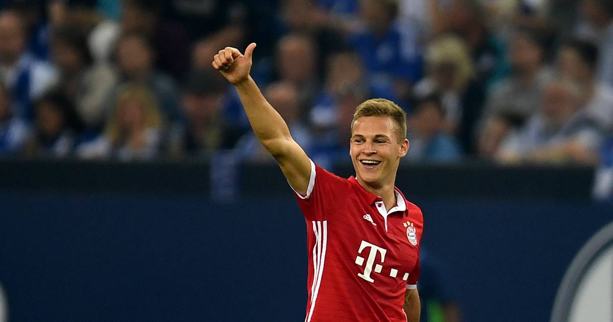 FC Bayern Joshua Kimmich muss nach erstem BundesligaTor singen