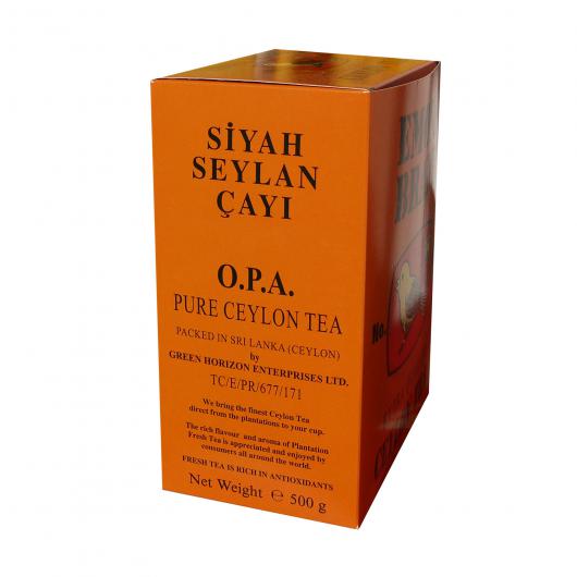 EMONA CEYLON BLACK TEAOPA 500g Цейлонски чай директно от плантациите в Шри Ланка