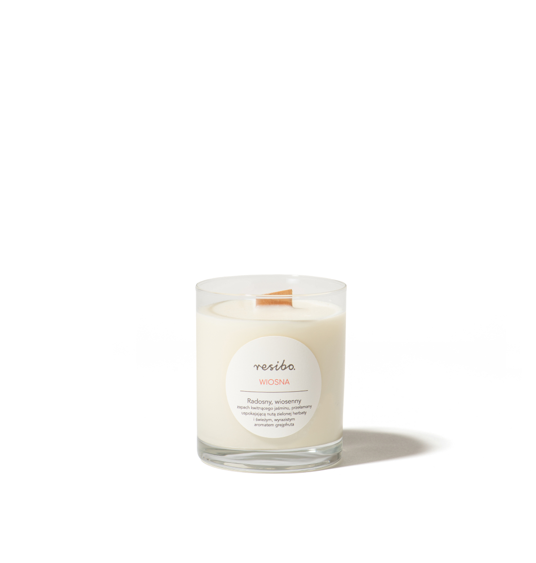 Scented Candle Spring Resibo