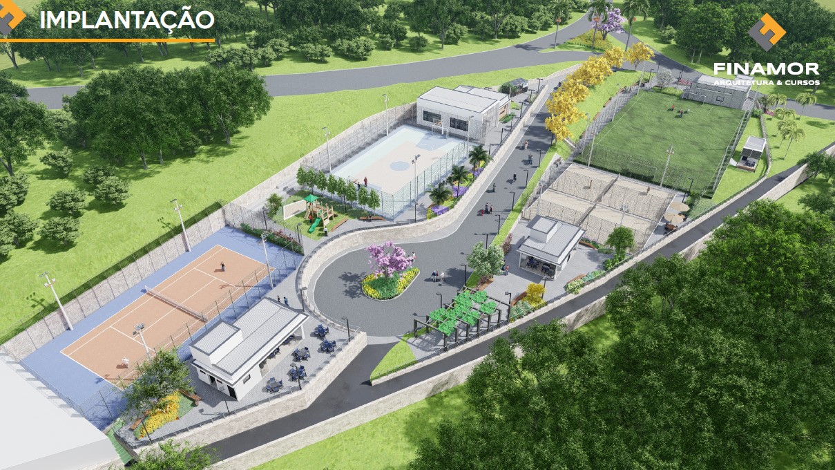 Residencial Euroville Projeto de revitalização da área de lazer