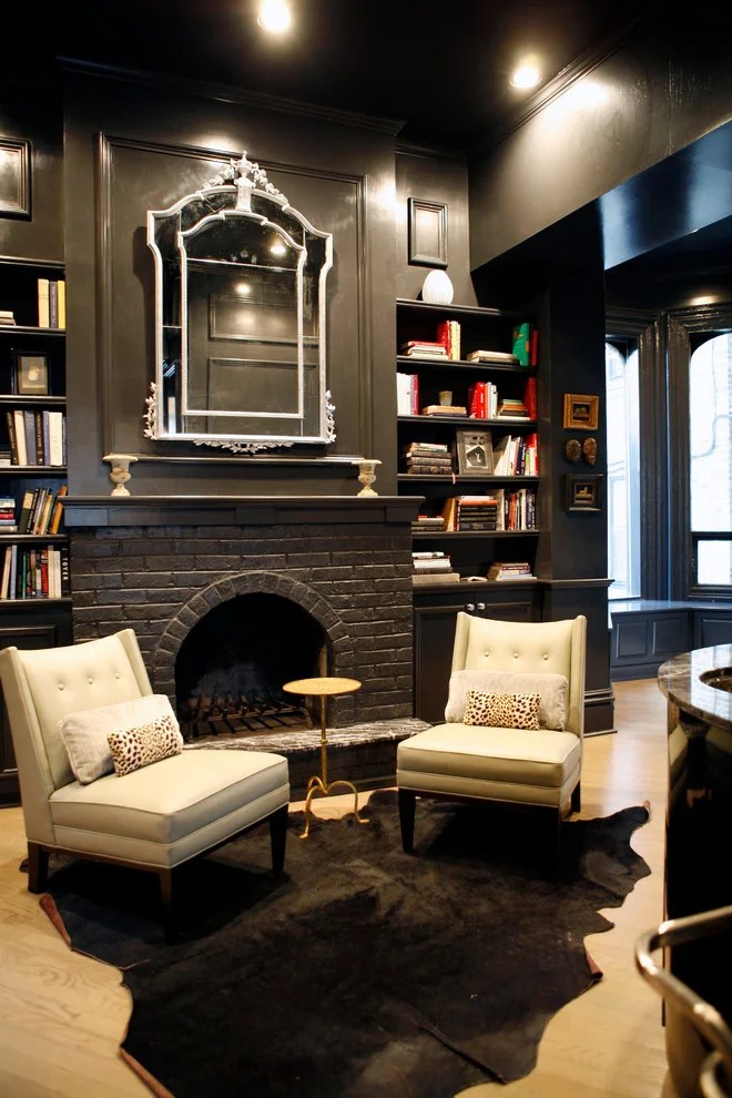 Back To Black Decorating With Dark Color Schemes
