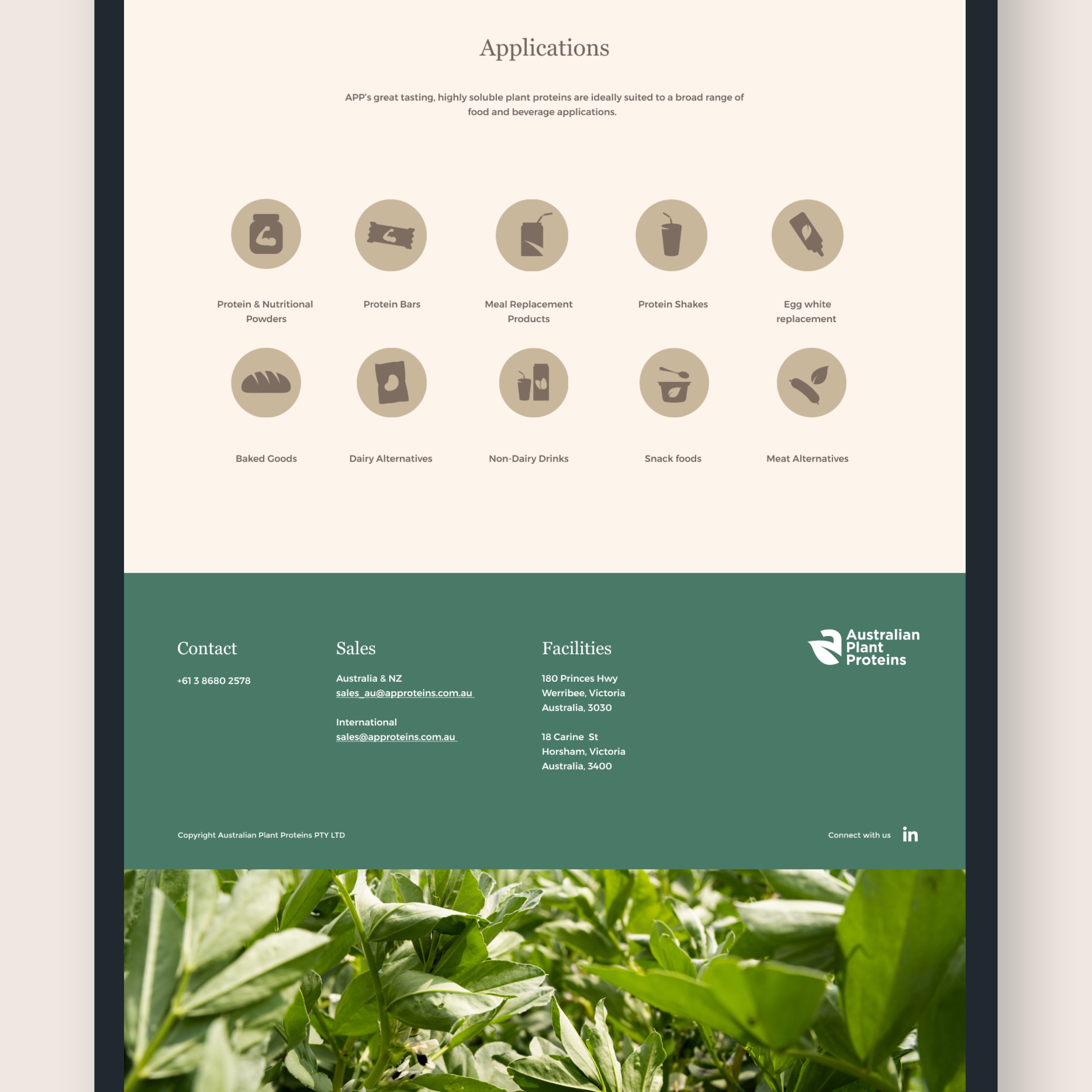 Australian Plant Proteins Residency Studios