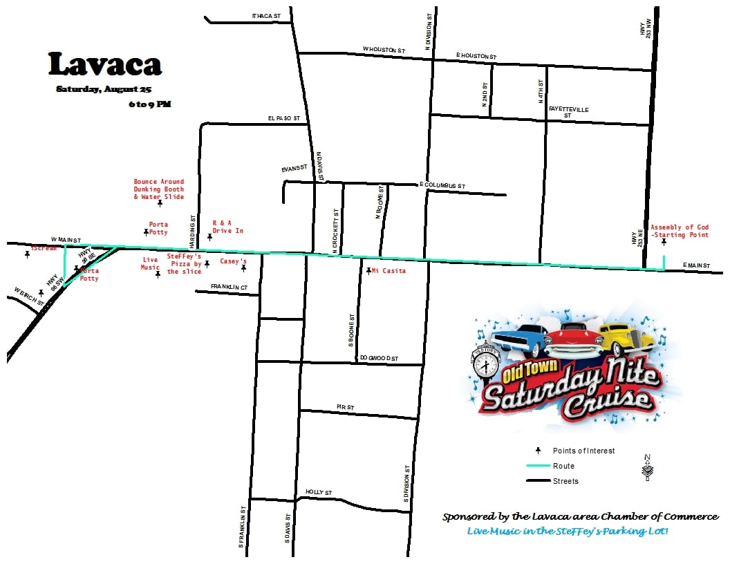 Lavaca Cruise Night Route Resident News Network