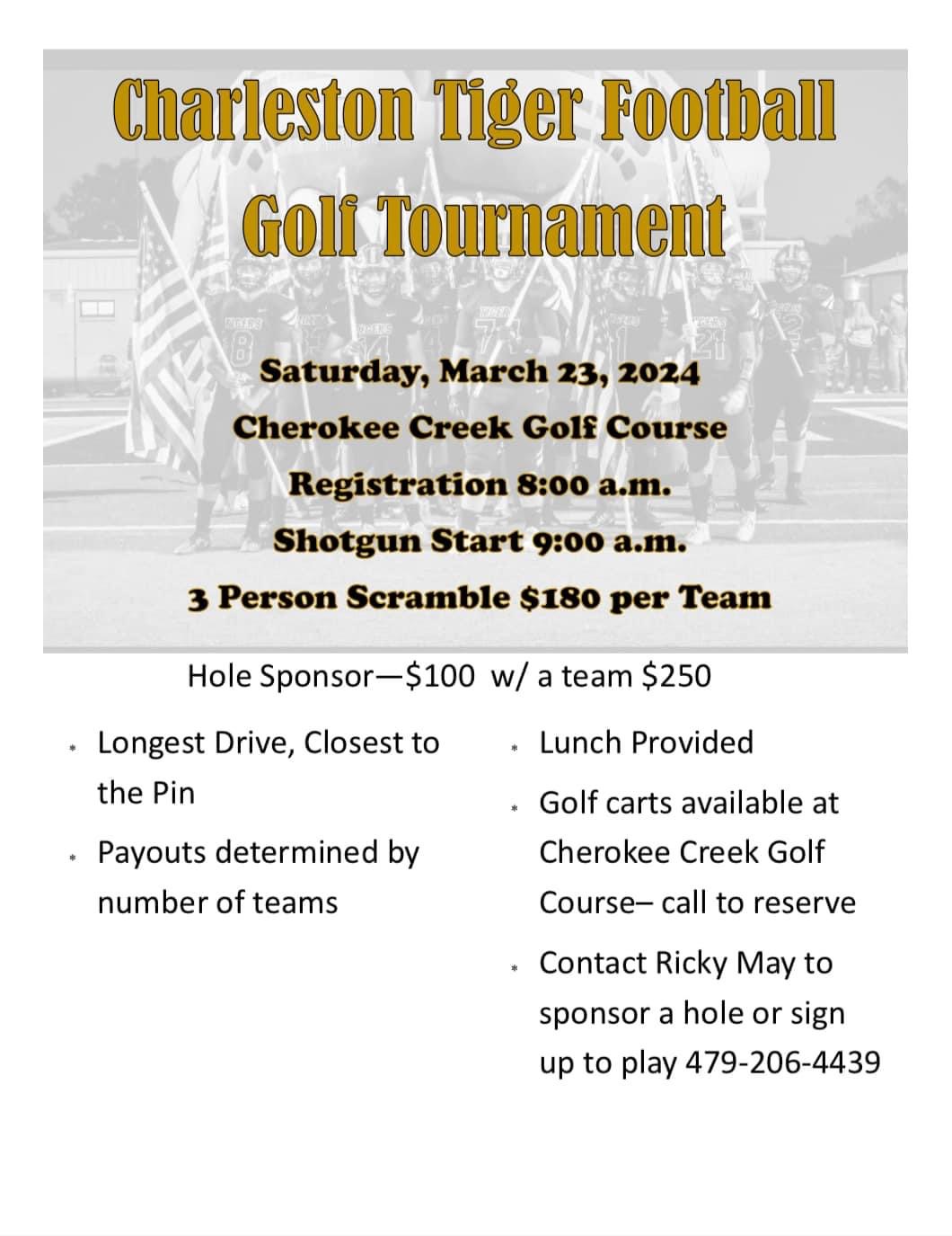 Charleston Tigers Football Golf Tournament