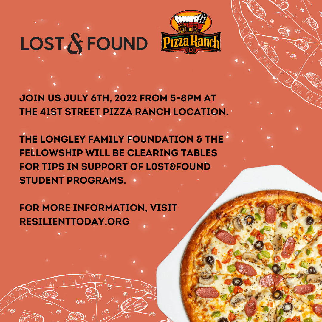 Pizza Ranch Fundraiser Lost&Found
