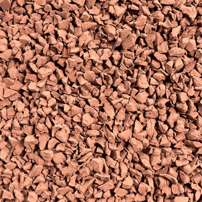 Brown EPDM Rubber Crumb Resin Bonded Aggregates