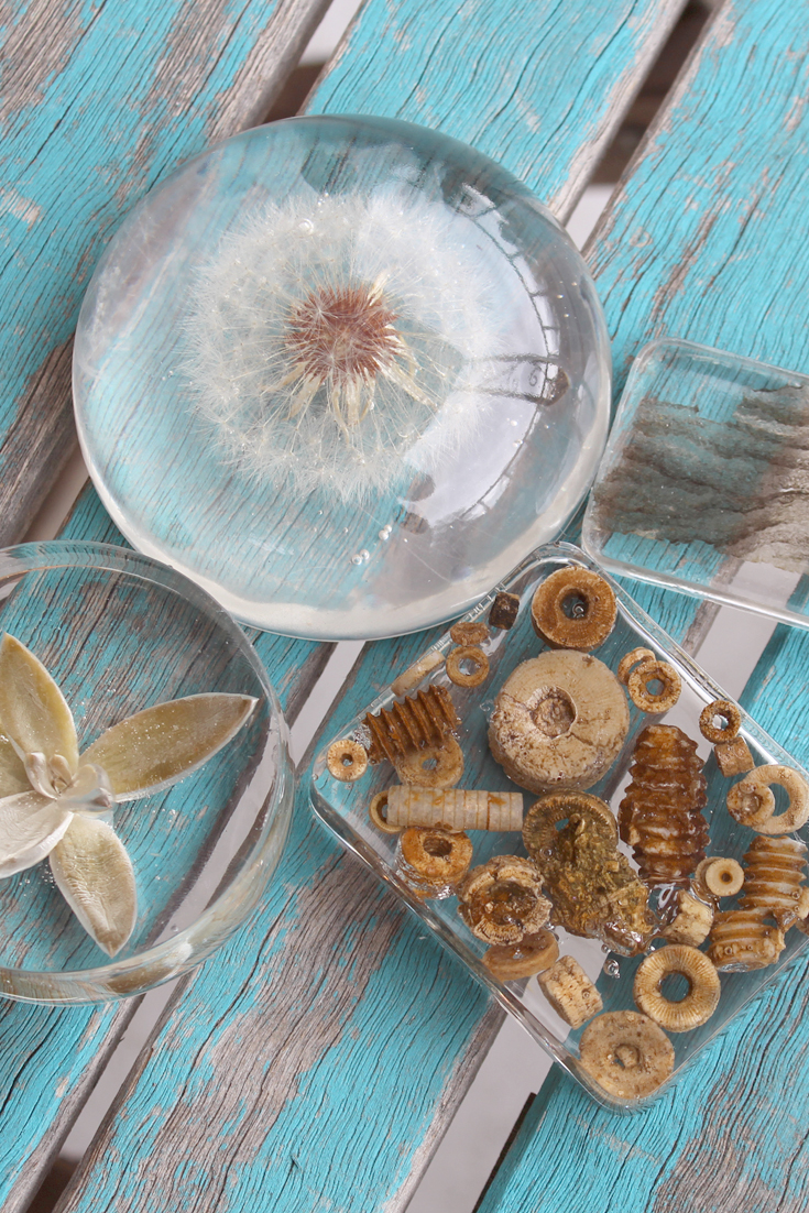DIY Clear Casting Resin Paperweights Resin Crafts