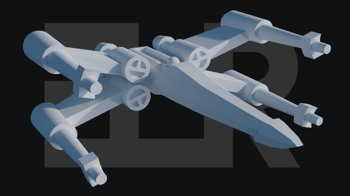 X Wing (Stl) The Resin Engine