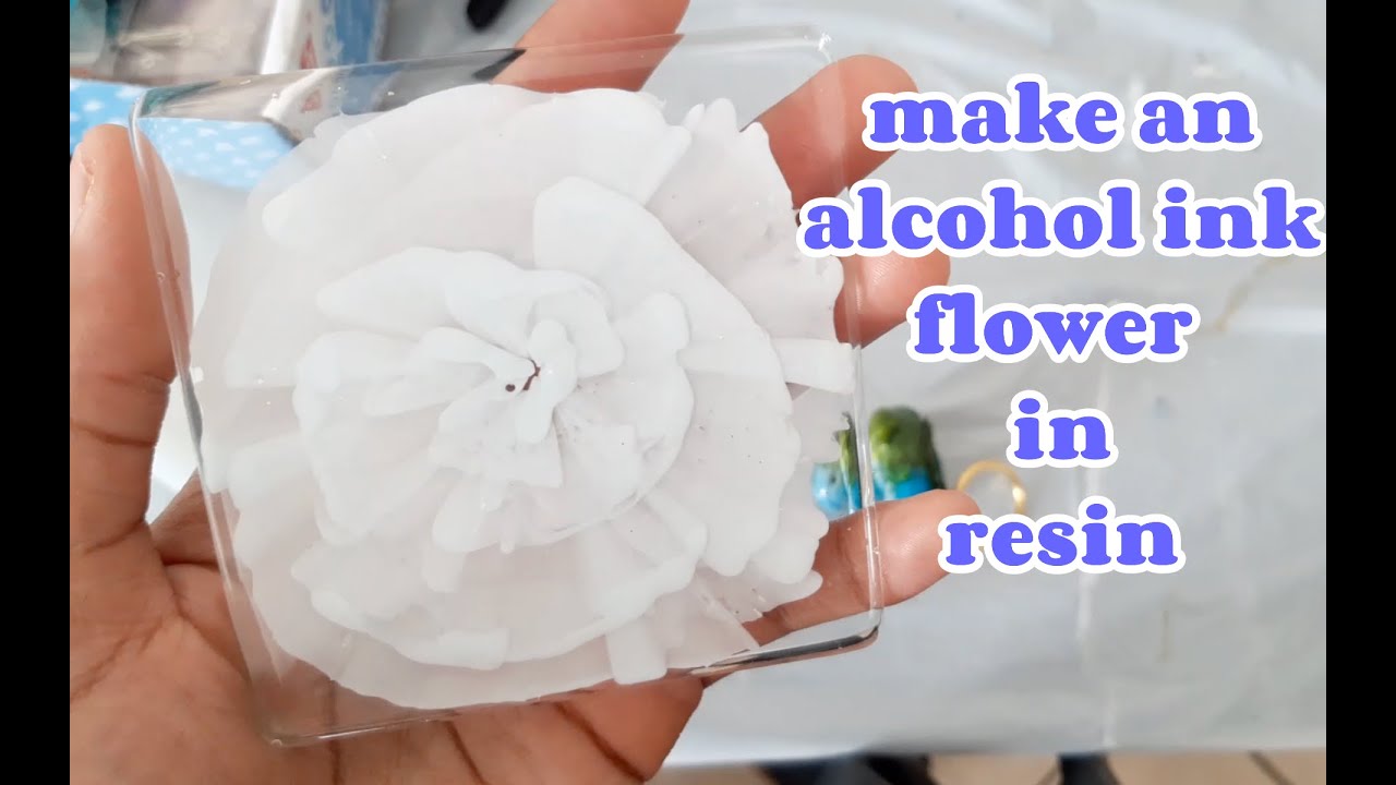 How to make a 3d Flower in resin 1 Resin supplies South Africa