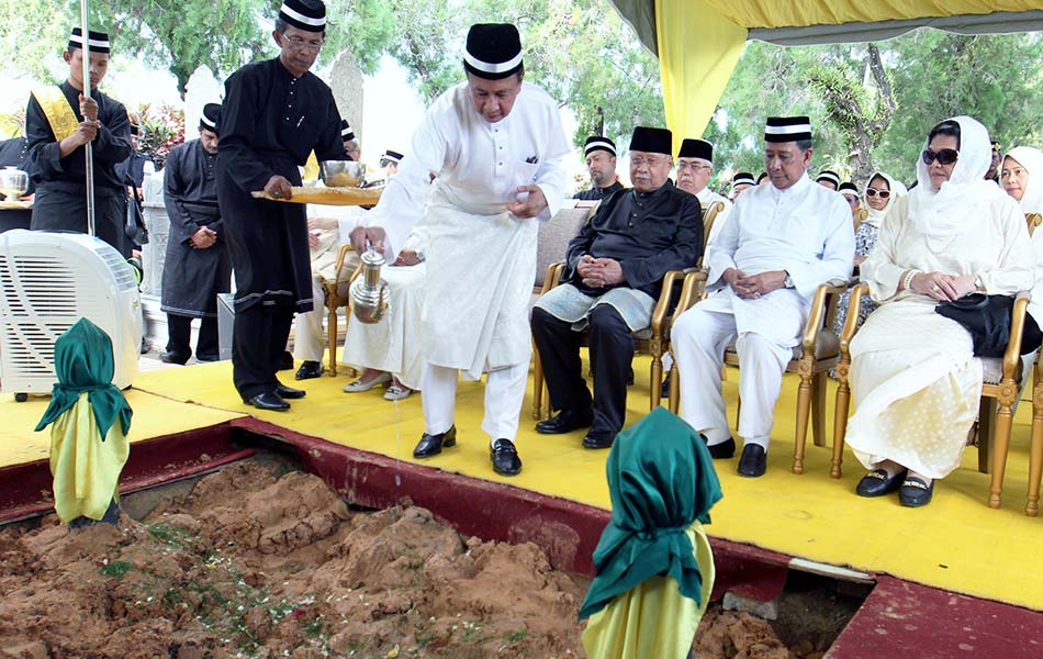 Upacara pemakaman Almarhum Raja Muda Kedah, Tunku Abdul