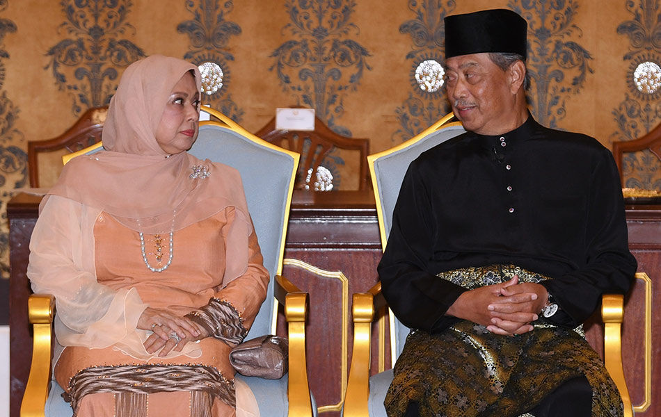 Istiadat Angkat Sumpah Tan Sri Muhyiddin Yassin sebagai PM