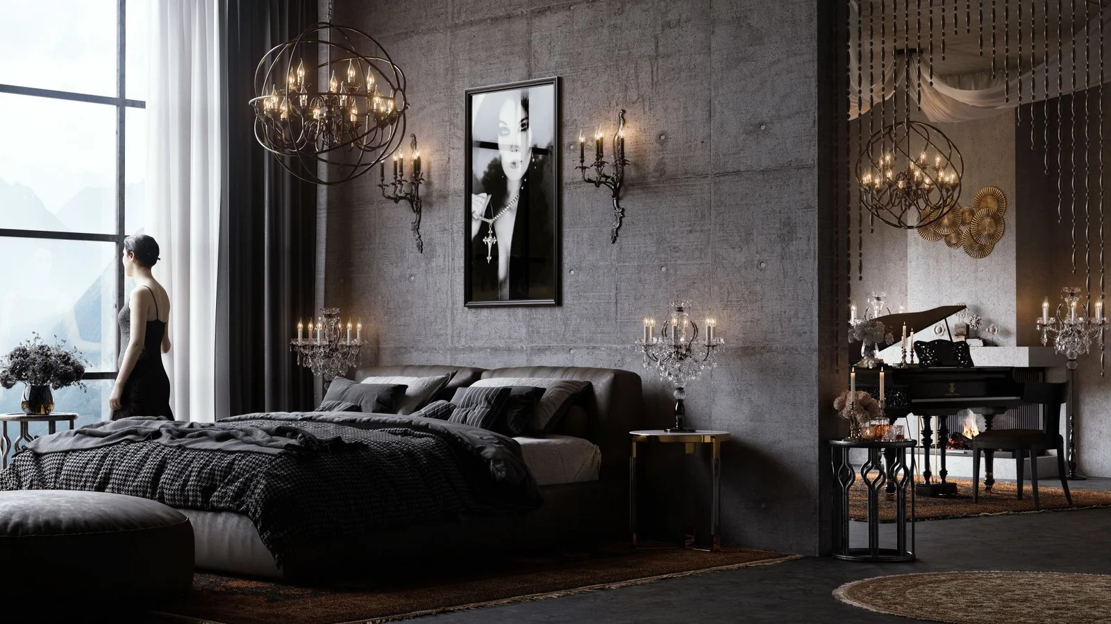 6 Modern Gothic Interior Design Ideas 2024 You Will Love