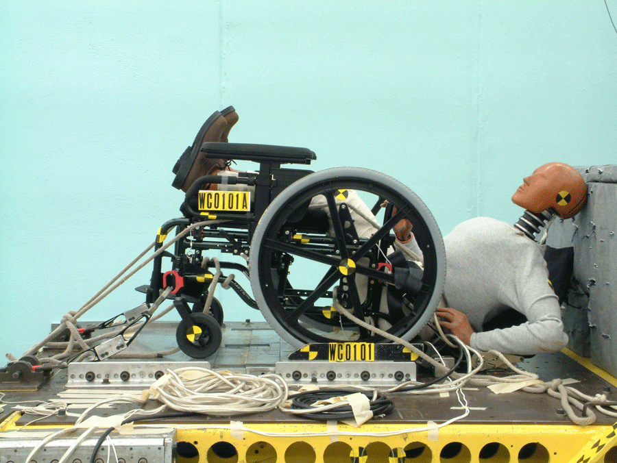 Crashworthiness of ForwardFacing Wheelchairs under Rear Impact Conditions