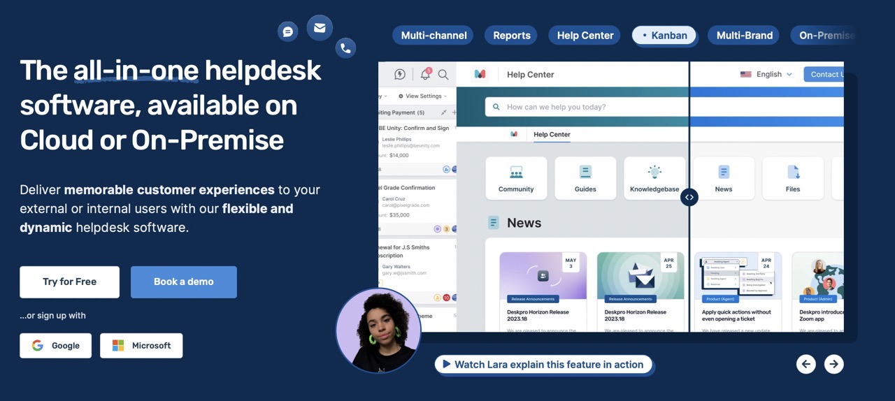 Why Deskpro is the MustHave Helpdesk Software? Review 2024