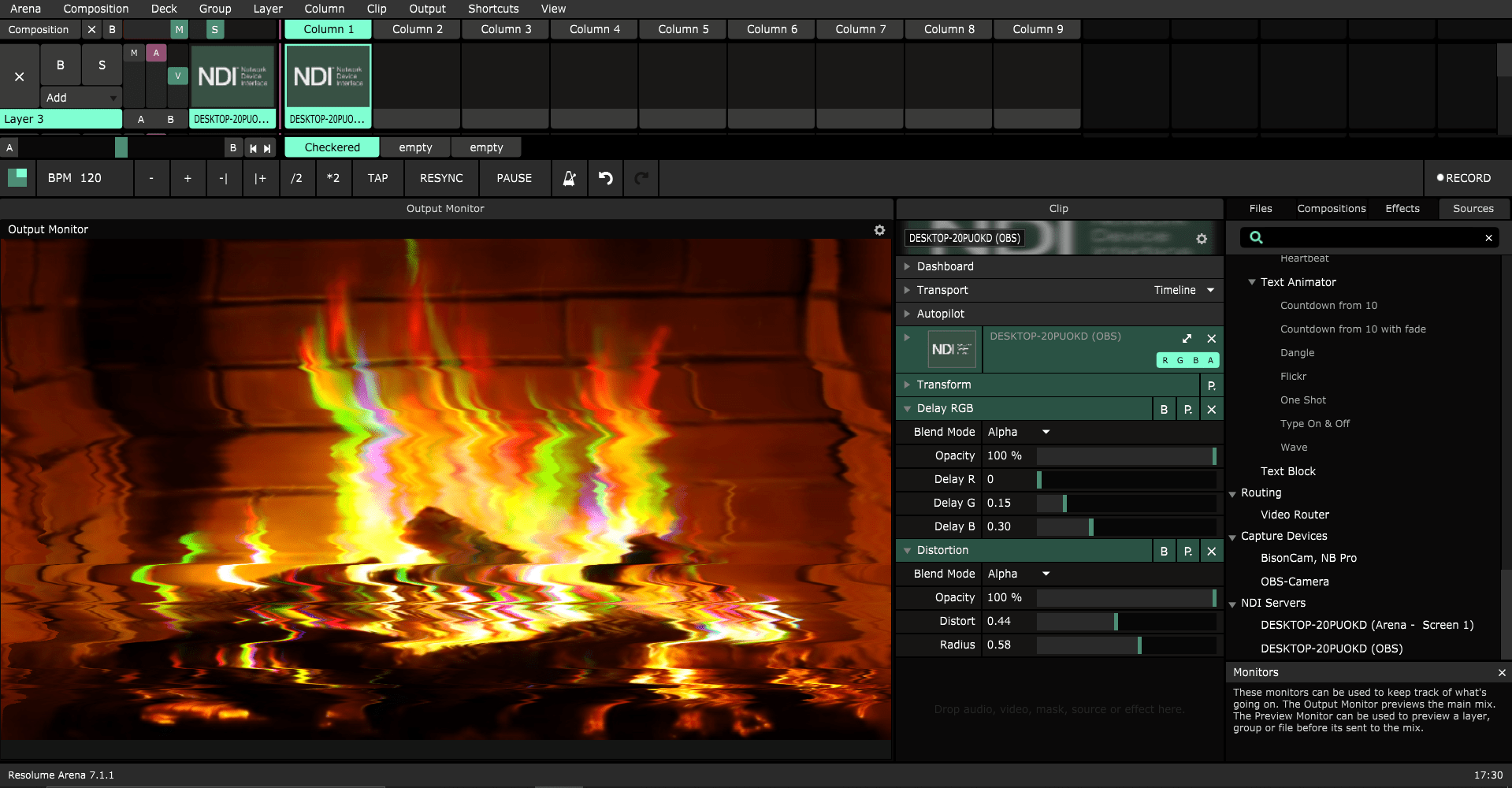 Live Streaming with Resolume & OBS Studio Resolume
