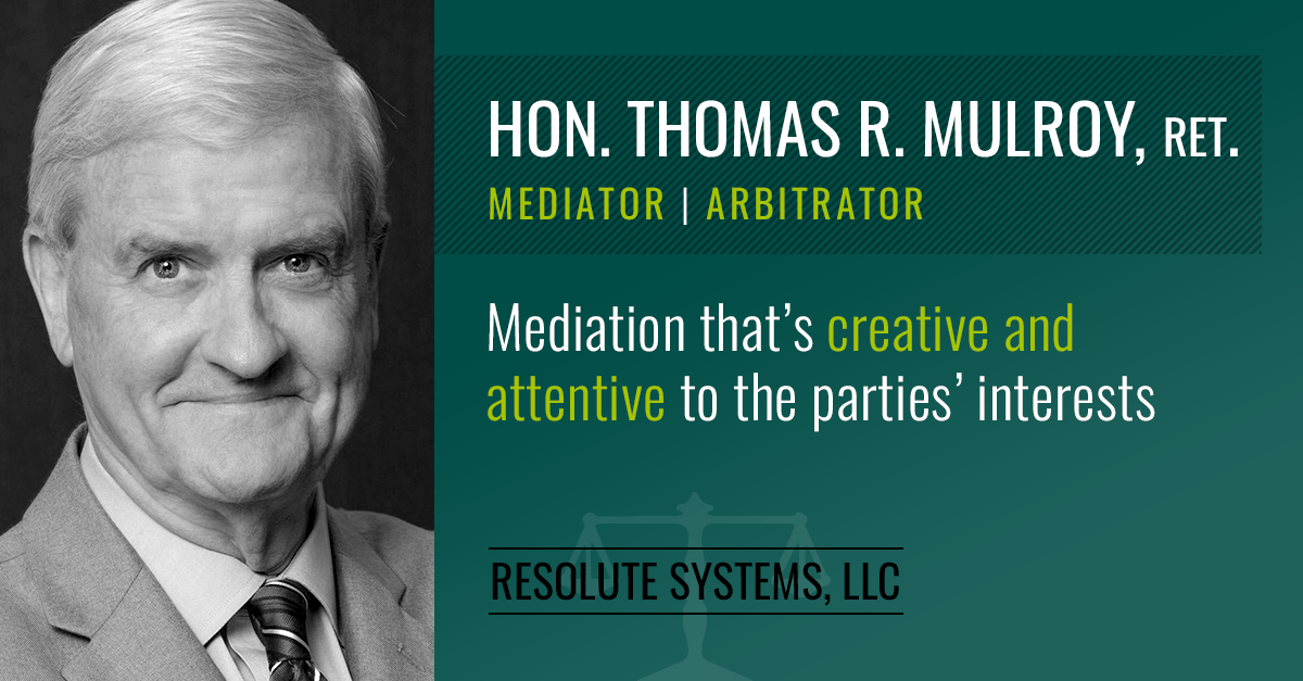 Judge Thomas Mulroy to Moderate and Speak at the Chicago Bar