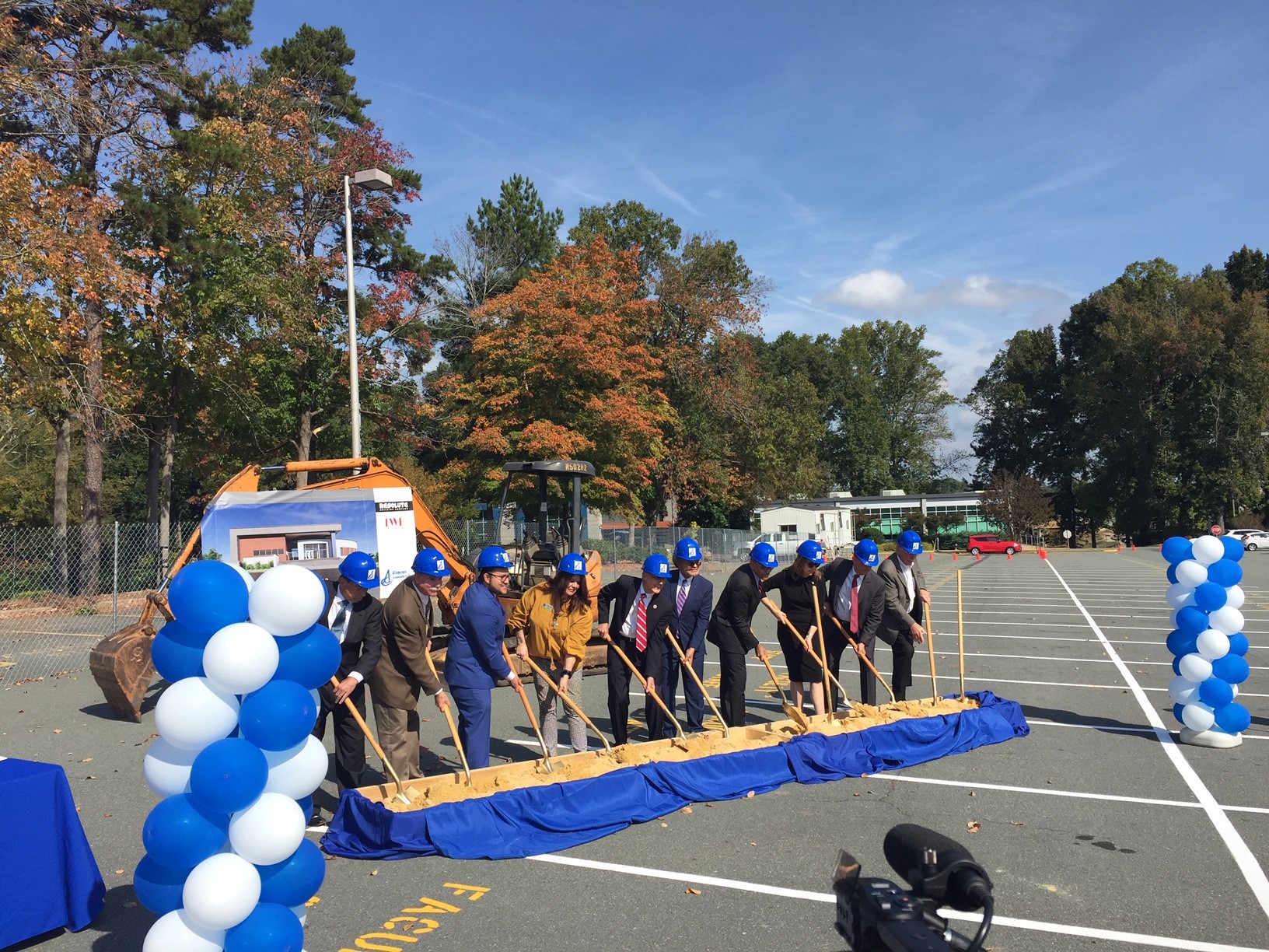 Groundbreaking Alamance CC Student Services Building RESOLUTE