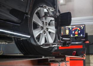 Wheel Alignment Service | Fix Uneven Tyre Wear & Steering Issues