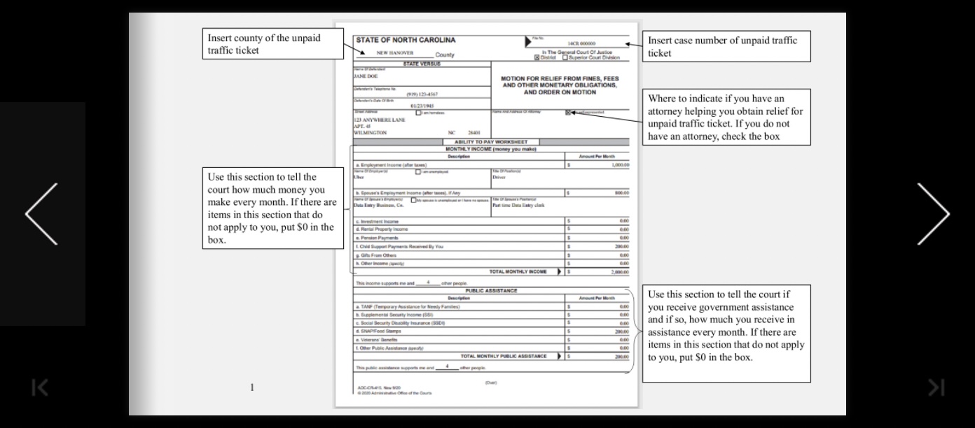 Preventing Driver’s License Suspension Resolve Traffic Debt NC