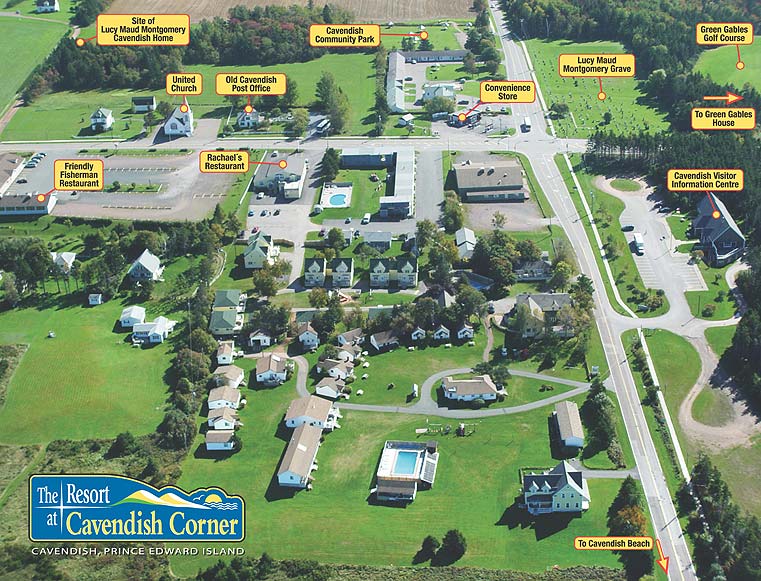 Resort Map Resort at Cavendish Corner
