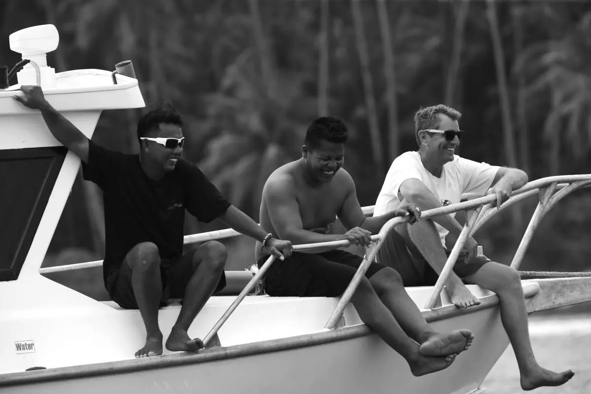 The team Latitude Zero Surf Resorts