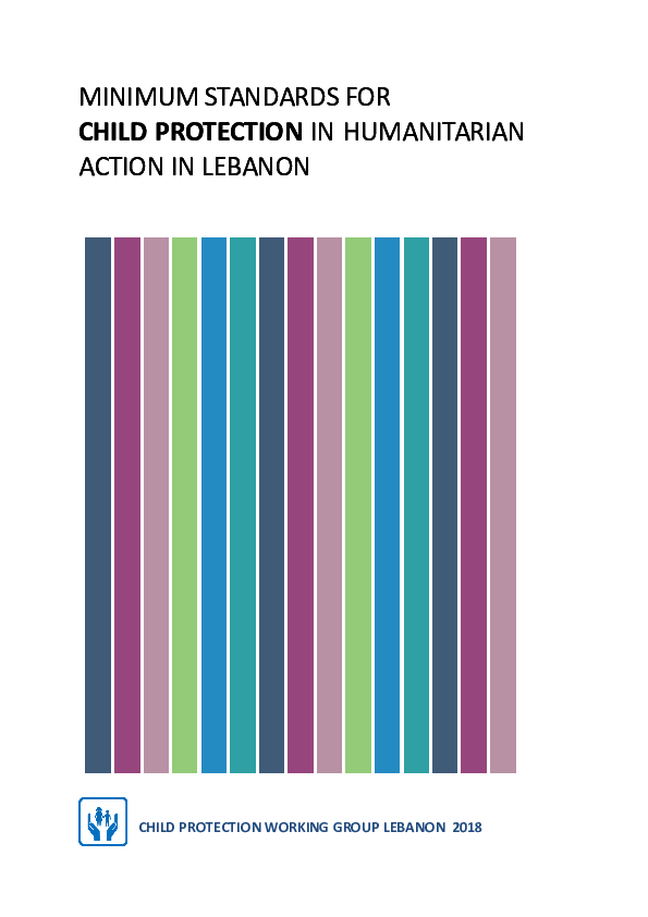 Minimum Standards for Child Protection in Humanitarian Action in