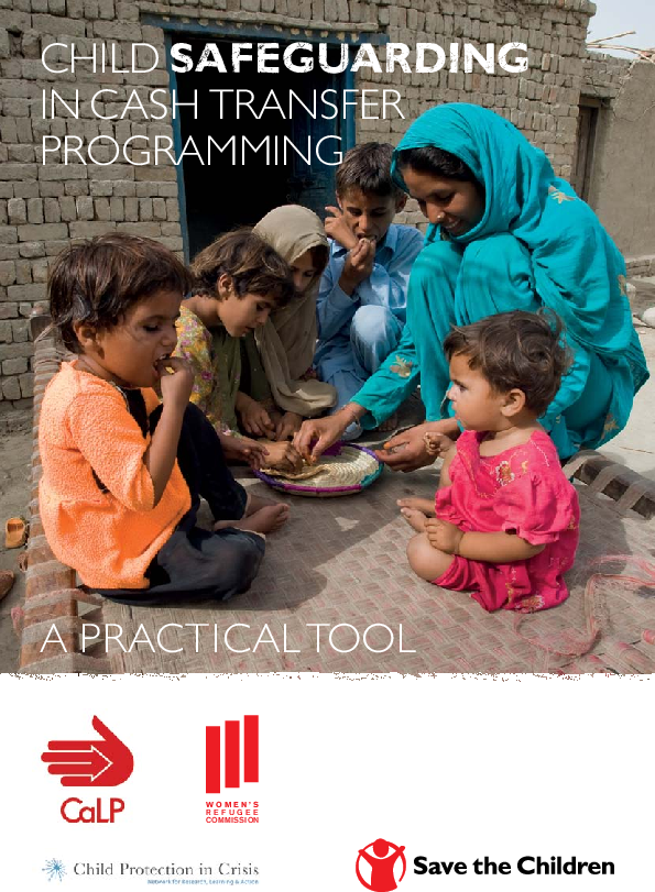 Child Safeguarding In Cash Transfer Programming Save the Children’s