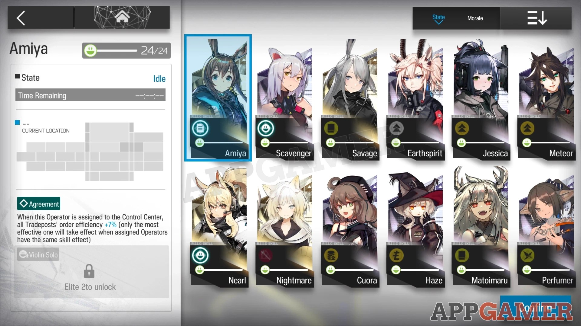 Assigning Operators in your Base Arknights Guide and Tips