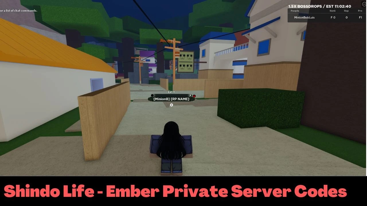 Shindo Life Ember Private Server Codes (October 2024)