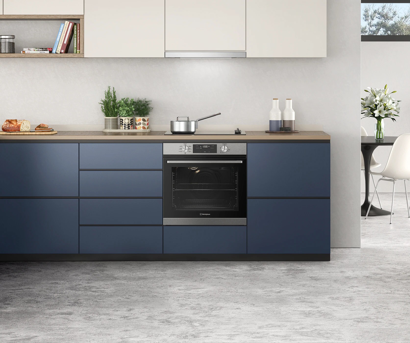 60cm MultiFunction 7 Oven Stainless Steel (WVE615SC) Westinghouse Westinghouse New Zealand