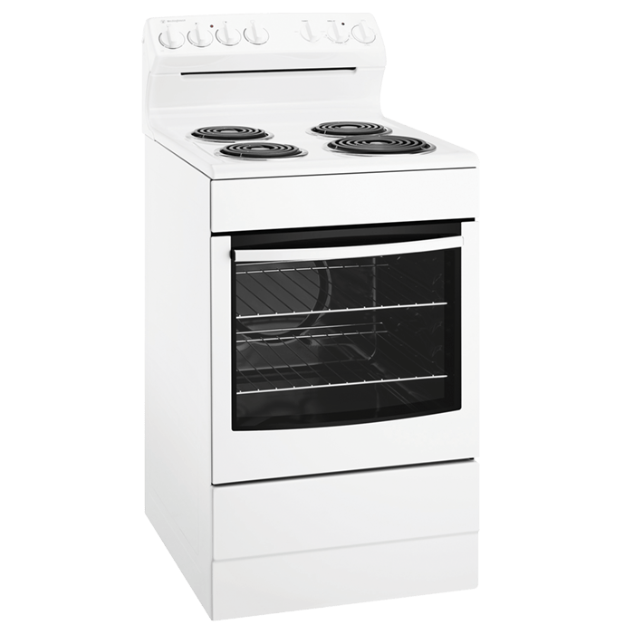 54cm Freestanding Electric Cooker (WLE522WA) Westinghouse New Zealand