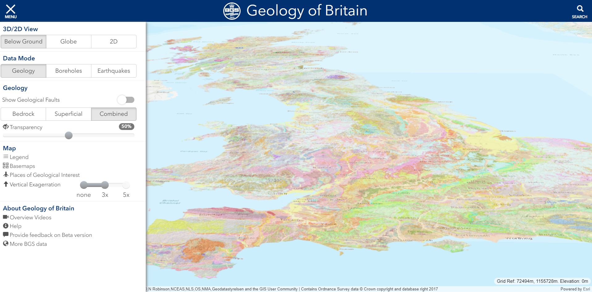 Add Topographic Map To Arcgis Api 3D Geology using version 4.x of the ArcGIS API for JavaScript