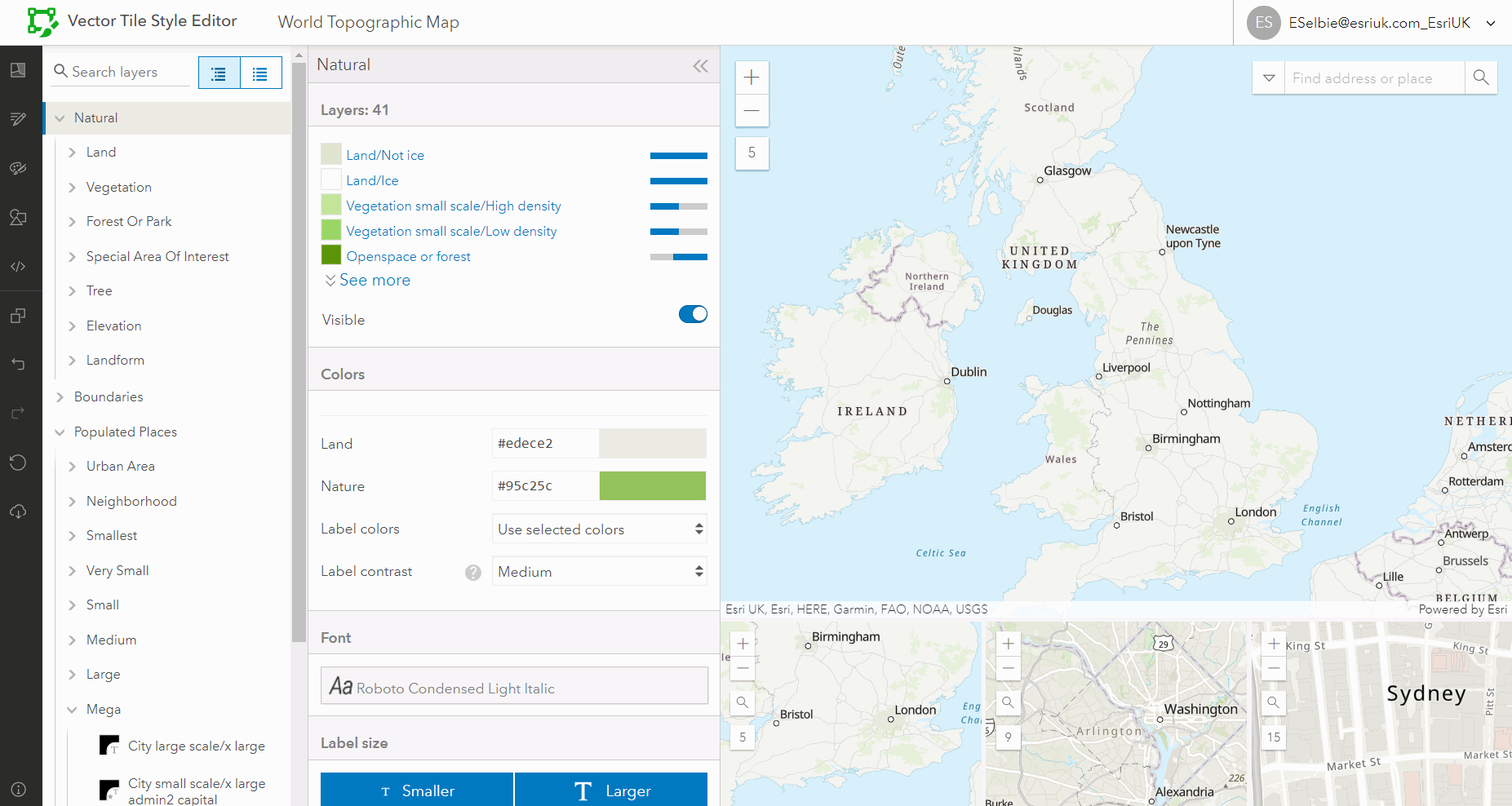 Back to basemaps create an ArcGIS basemap to support your data