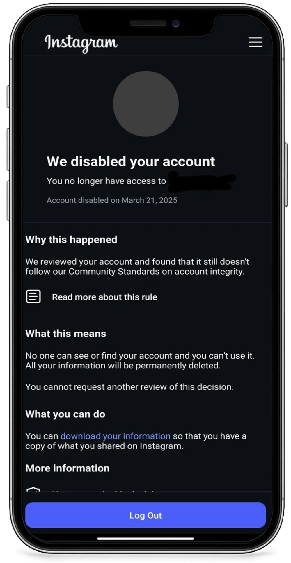 Instagram Disabled Account? Reactivate It Based on Ban Type