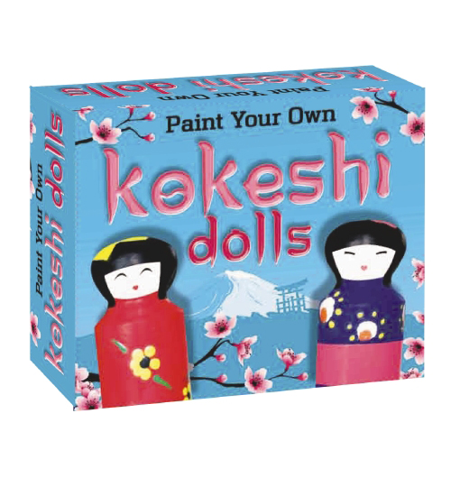 Product PAINT YOUR OWN KOKESHI DOLLS Toy/Game School Essentials