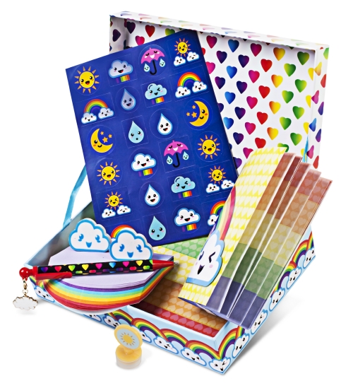 The Store Rainbow Stationery Box Stationery The Store