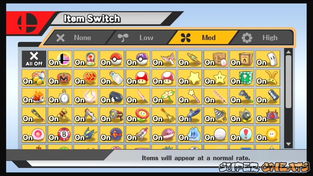 Rules Super Smash Bros. for Wii U