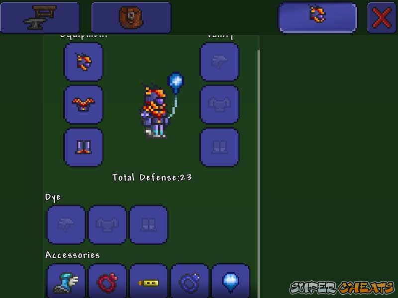 Equipment Terraria