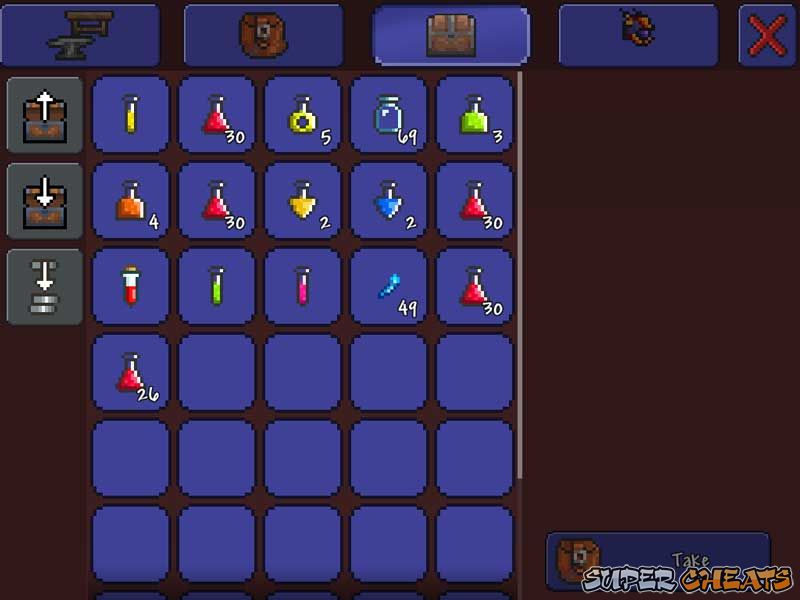 Consumable Items Terraria