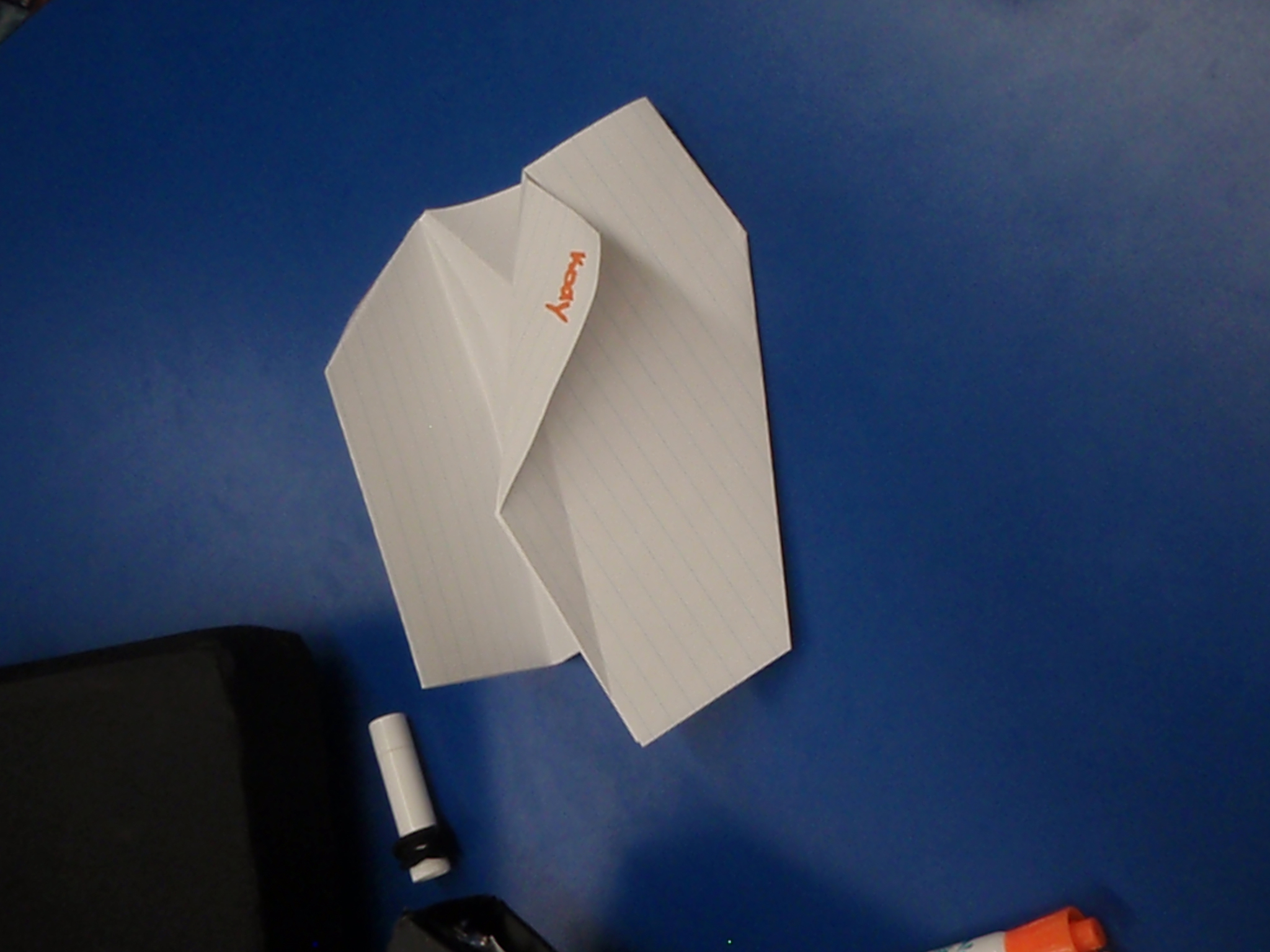 PAPER AIRPLANE LESSONS RESOURCE ROOM 220