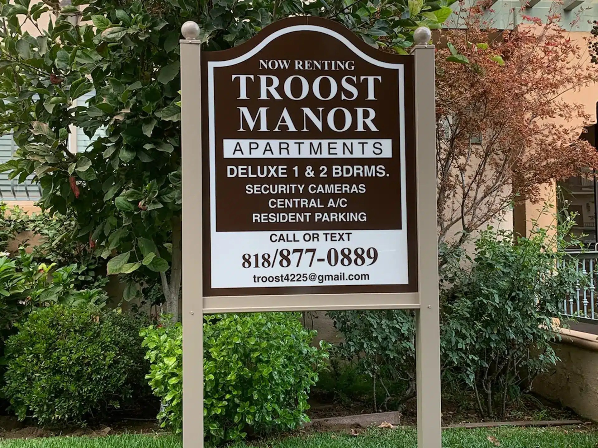 Troost Manor Apartments Resource 4 Signs