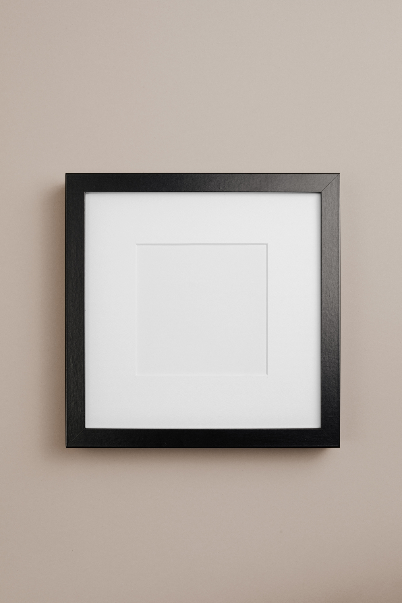 Front View of Simple Square Frame Mockup Free Download Resource Boy
