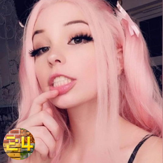 Belle Delphine Minecraft Resource Pack PvP Texture Pack