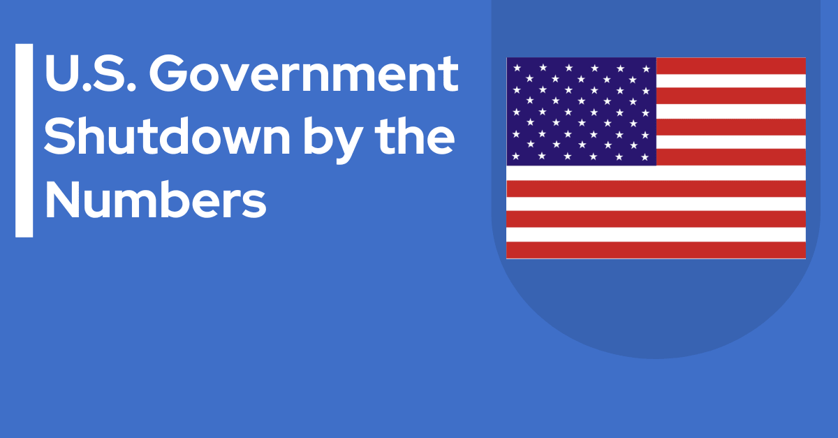 Government Shutdown 2025 October 1st U.S. Government Shutdown by the Numbers 1976 to 2025