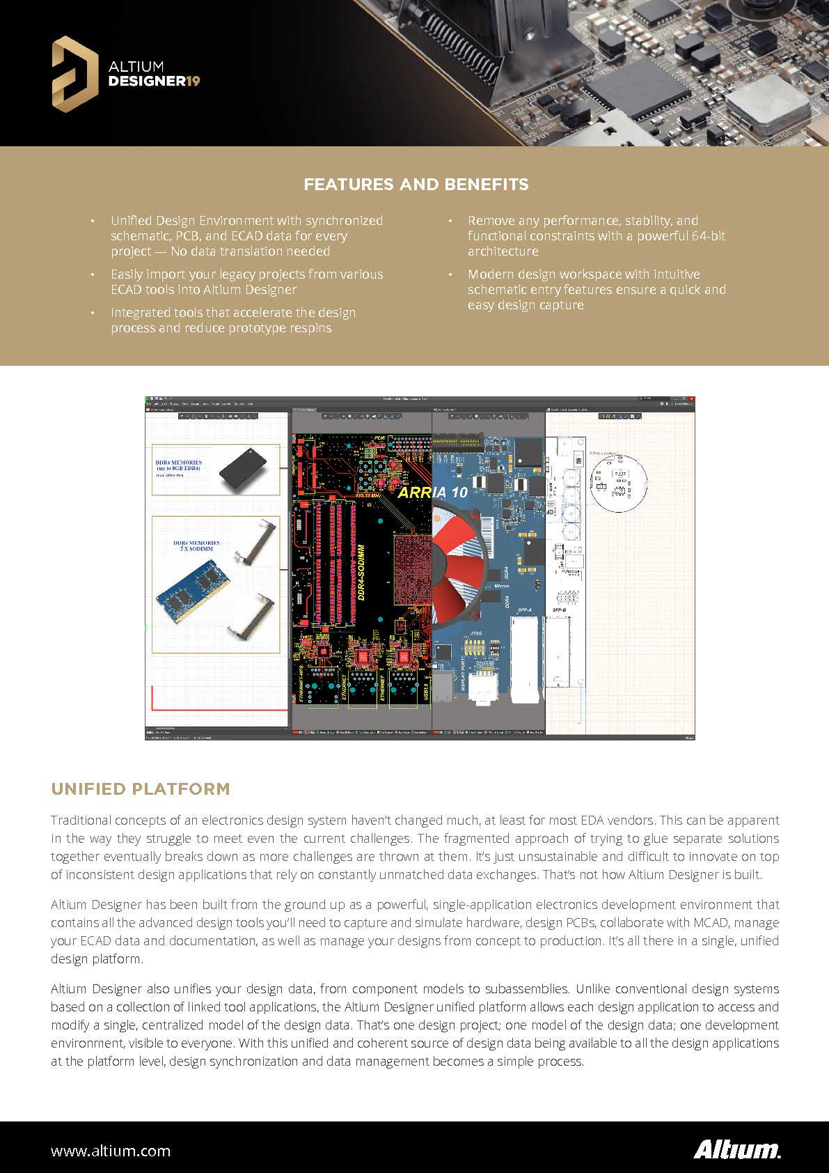 Unified Platform Datasheet Altium