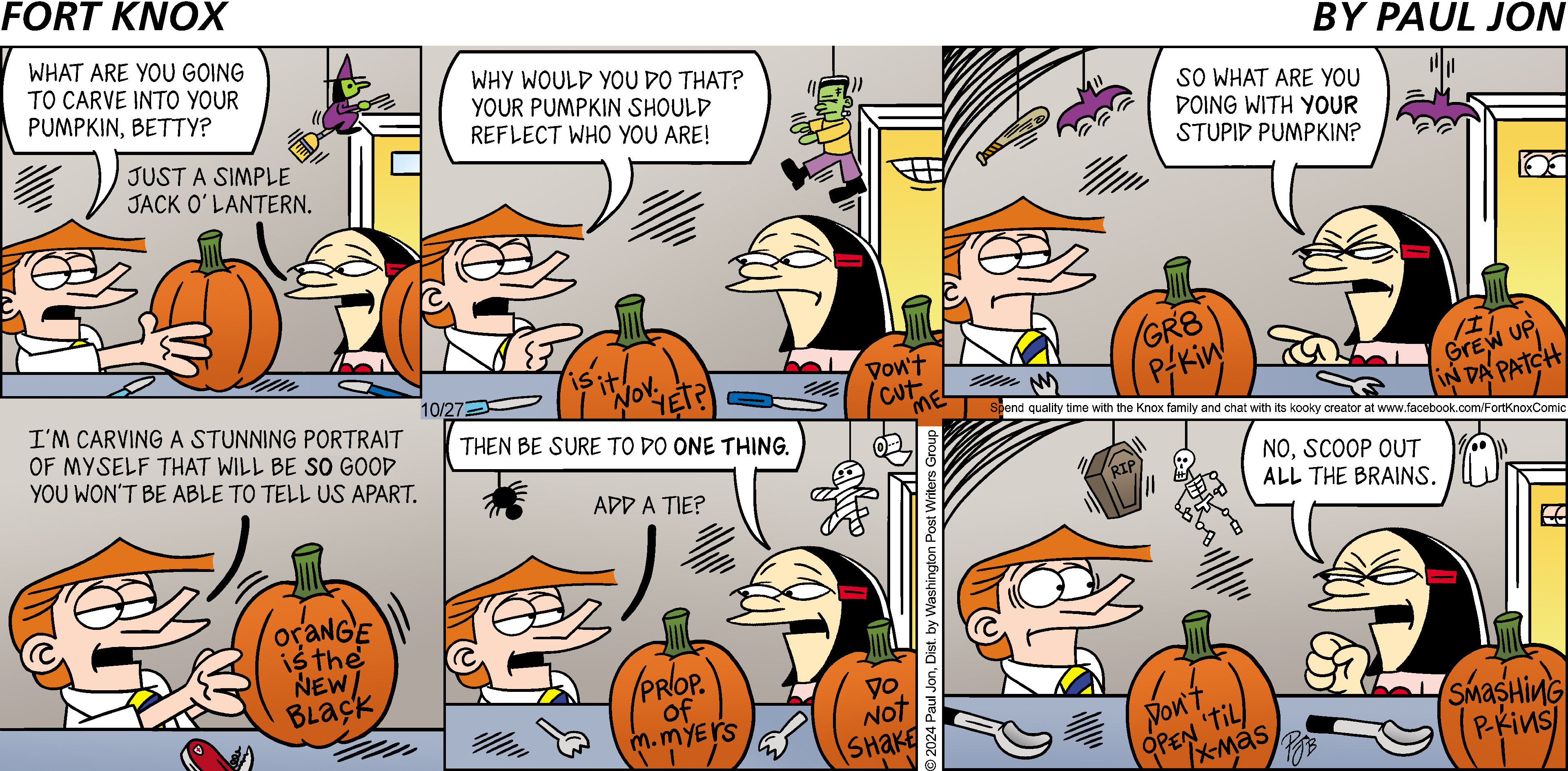 Fort Knox for 10/27/2024 Fort Knox Comics ArcaMax Publishing