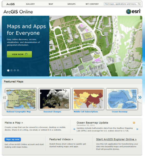 ArcGIS Online ArcGIS Resource Center