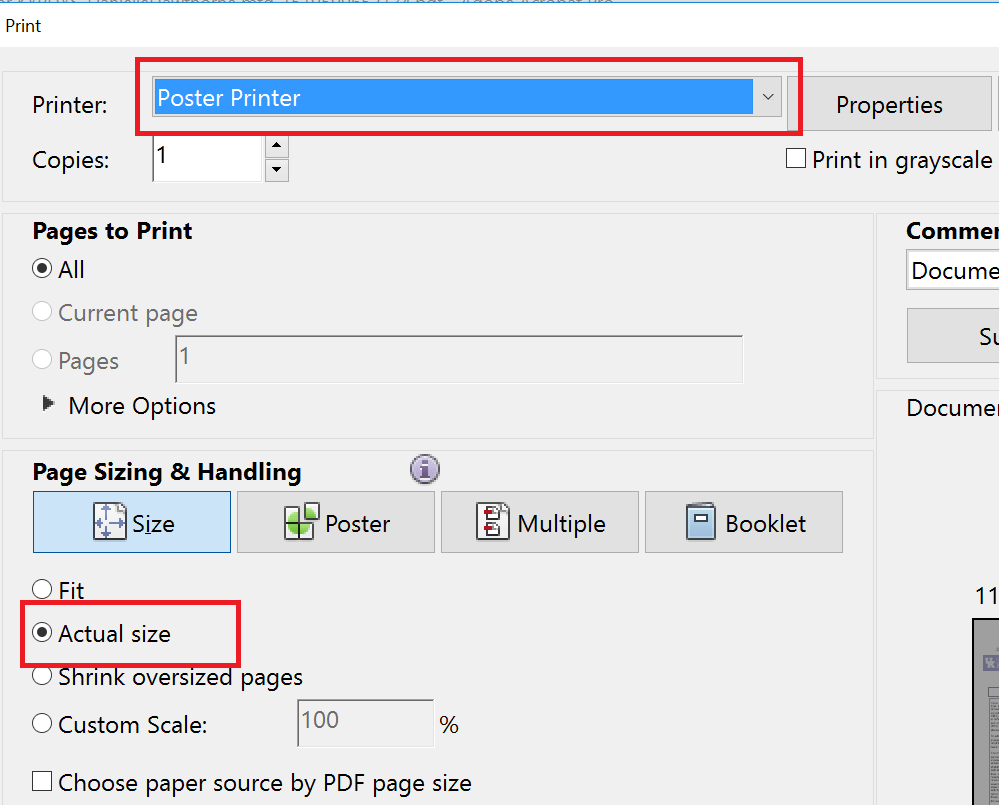 How to Print a Poster for Biology University of Kentucky College of