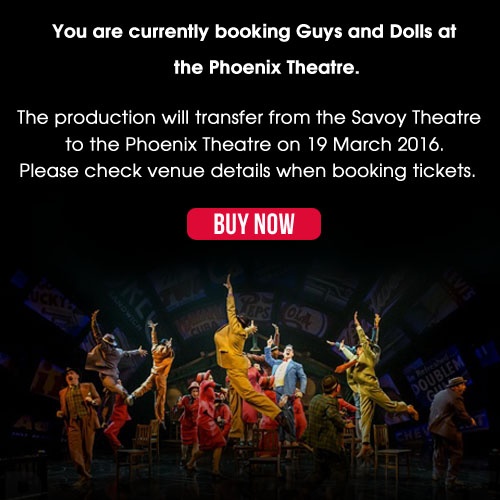 Guys and Dolls Official London tickets ATG Tickets