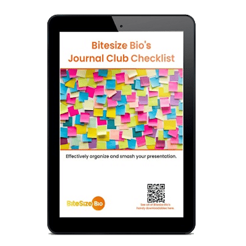 Bitesize Bio’s Journal Club Checklist Bitesize Bio Scientist Resources